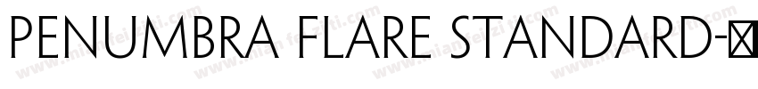 Penumbra Flare Standard字体转换